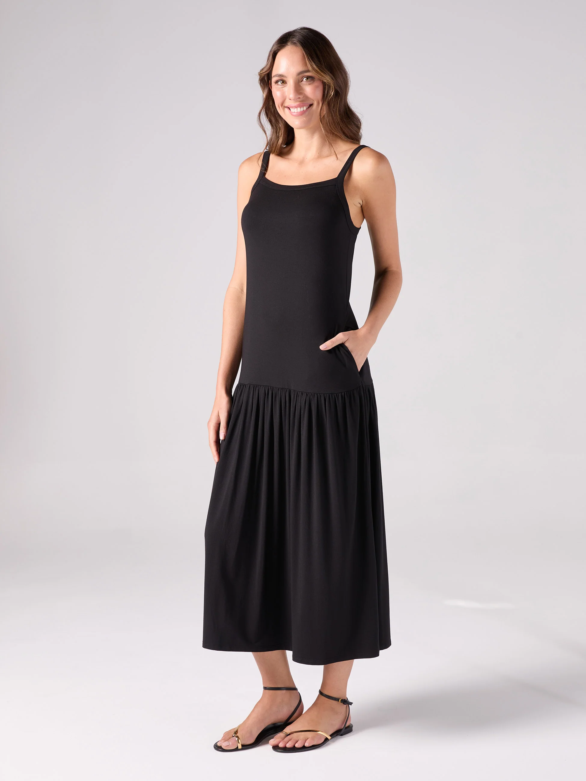 Alma Dress - Black - Image 6