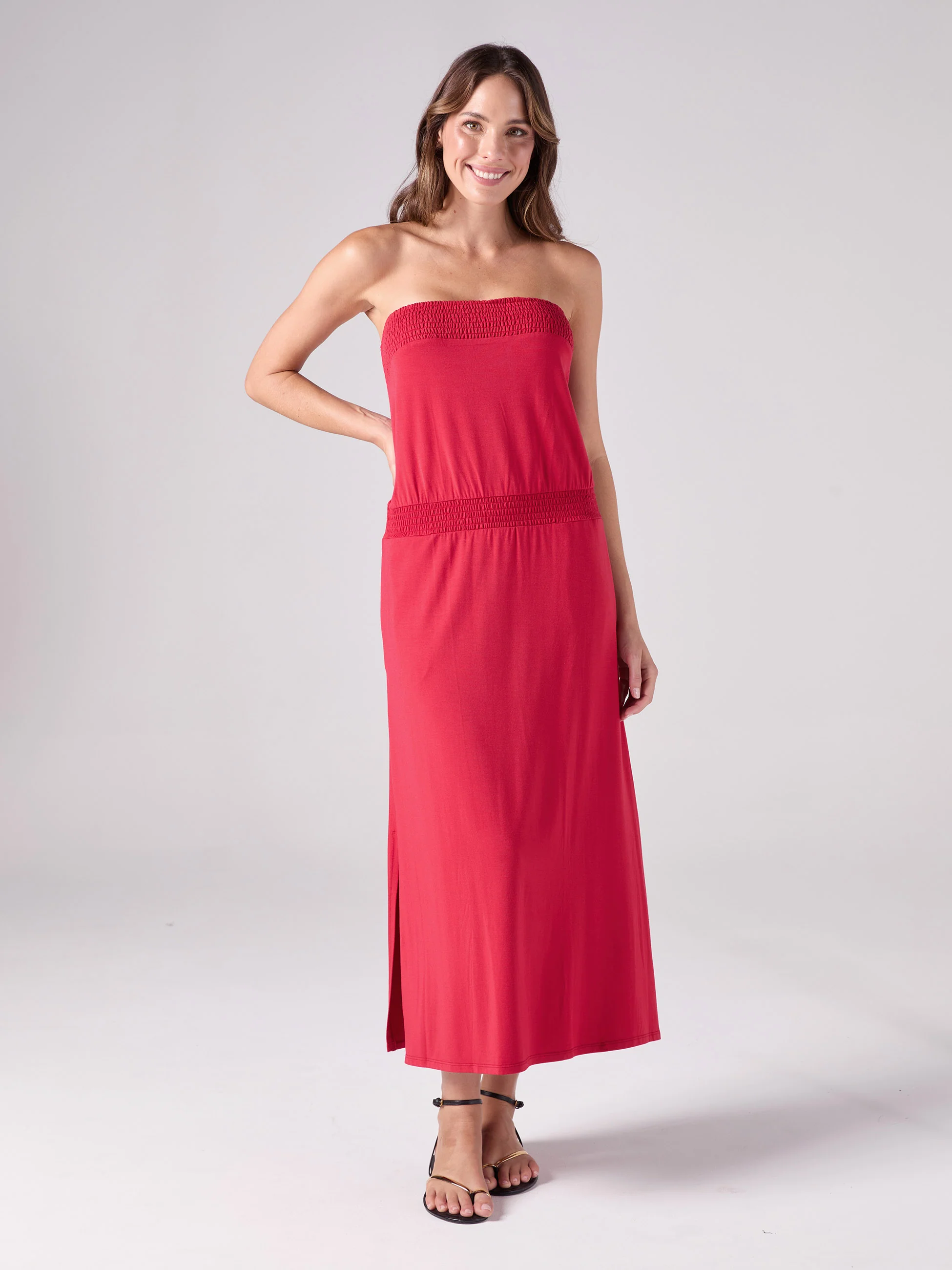Byron Dress - Cherry - Image 2