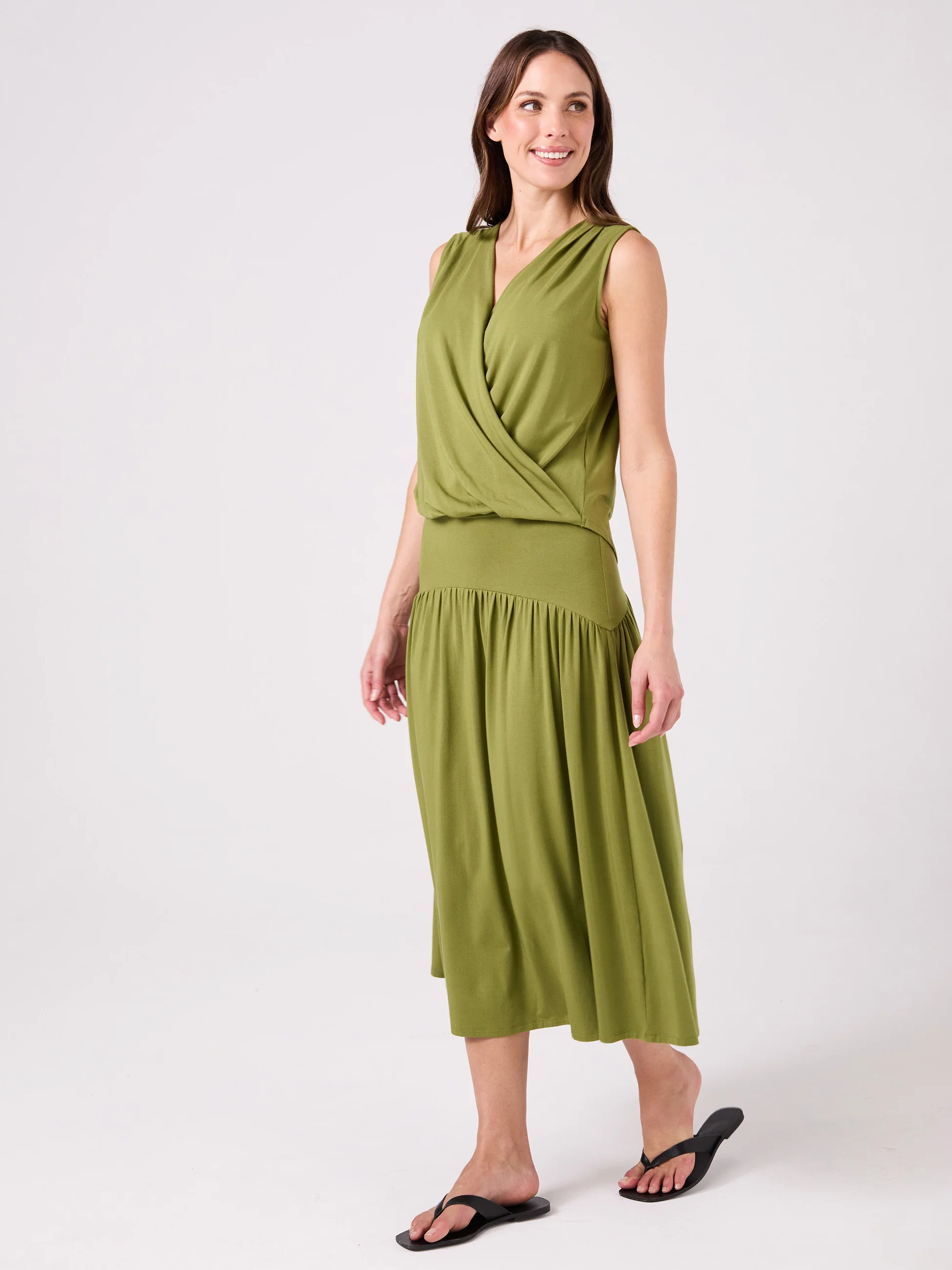 Clara Skirt - Olive - Image 7
