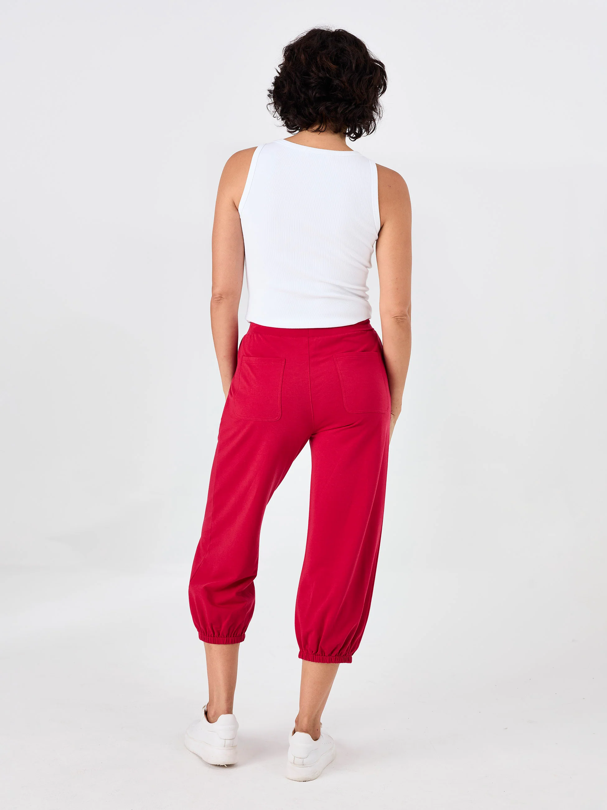 Dune Sweat Pant - Cherry - Image 3