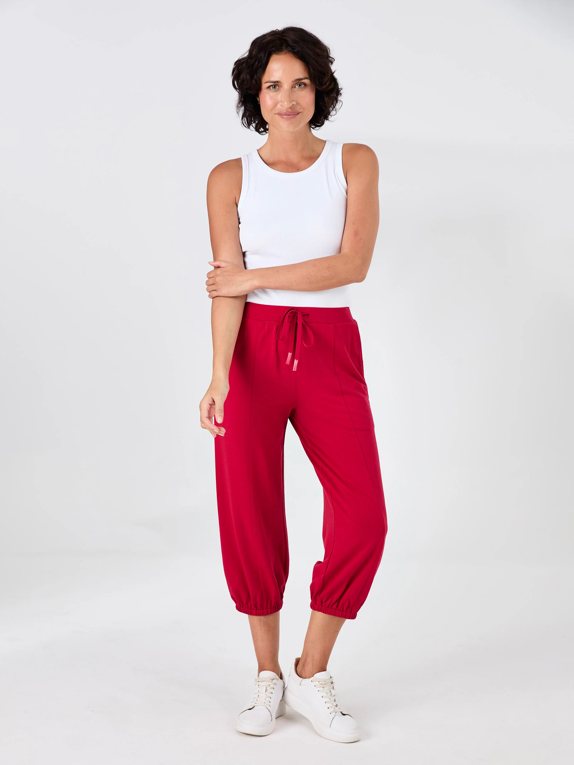 Dune Sweat Pant - Cherry - Image 6