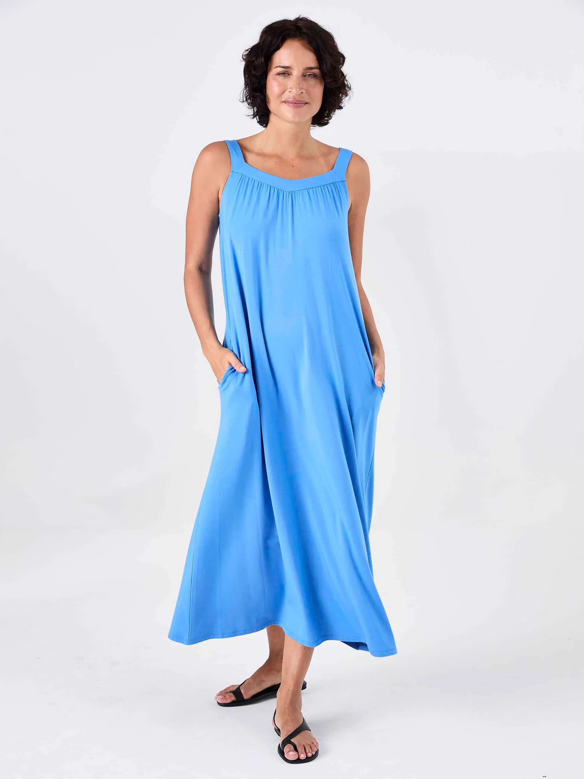 Haze Dress - Cobalt