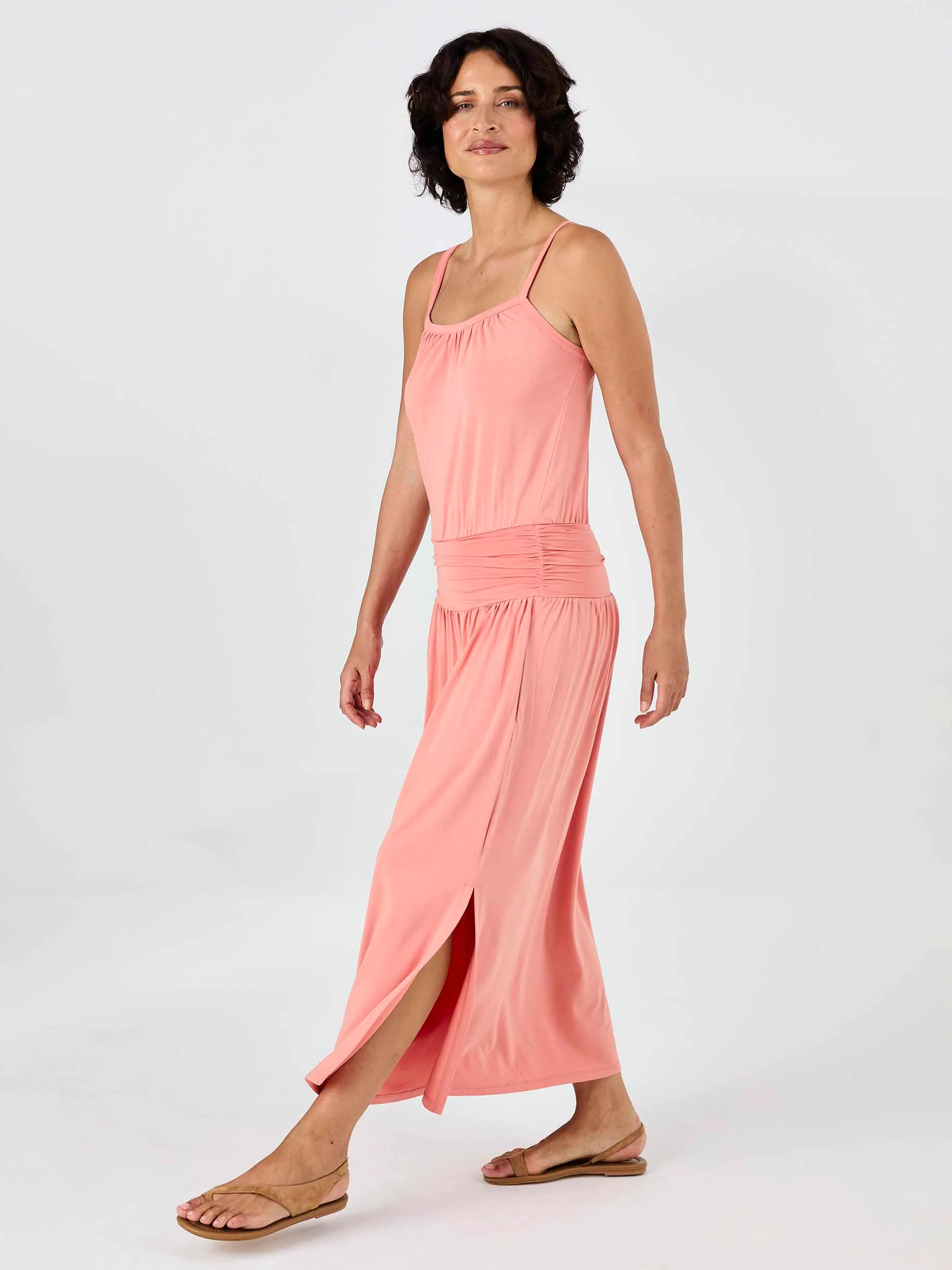 Imogen Dress - Apricot - Image 8