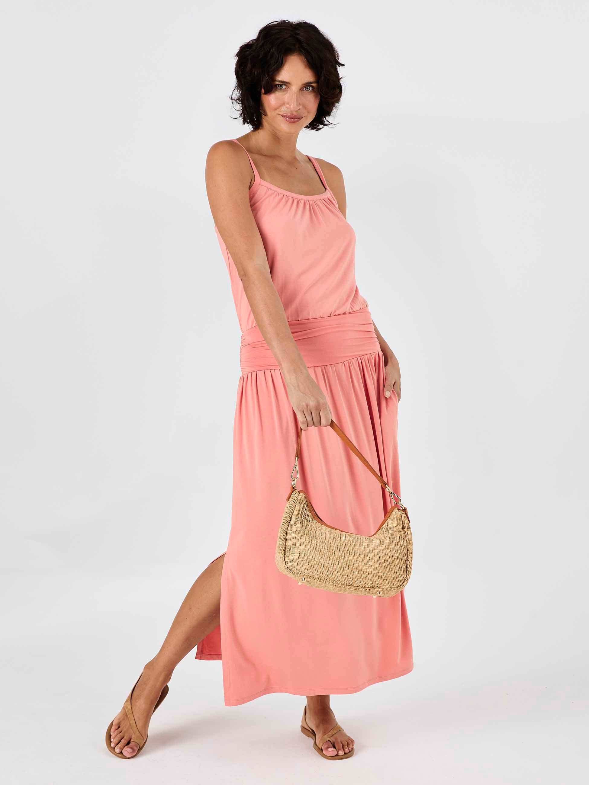 Imogen Dress - Apricot - Image 9