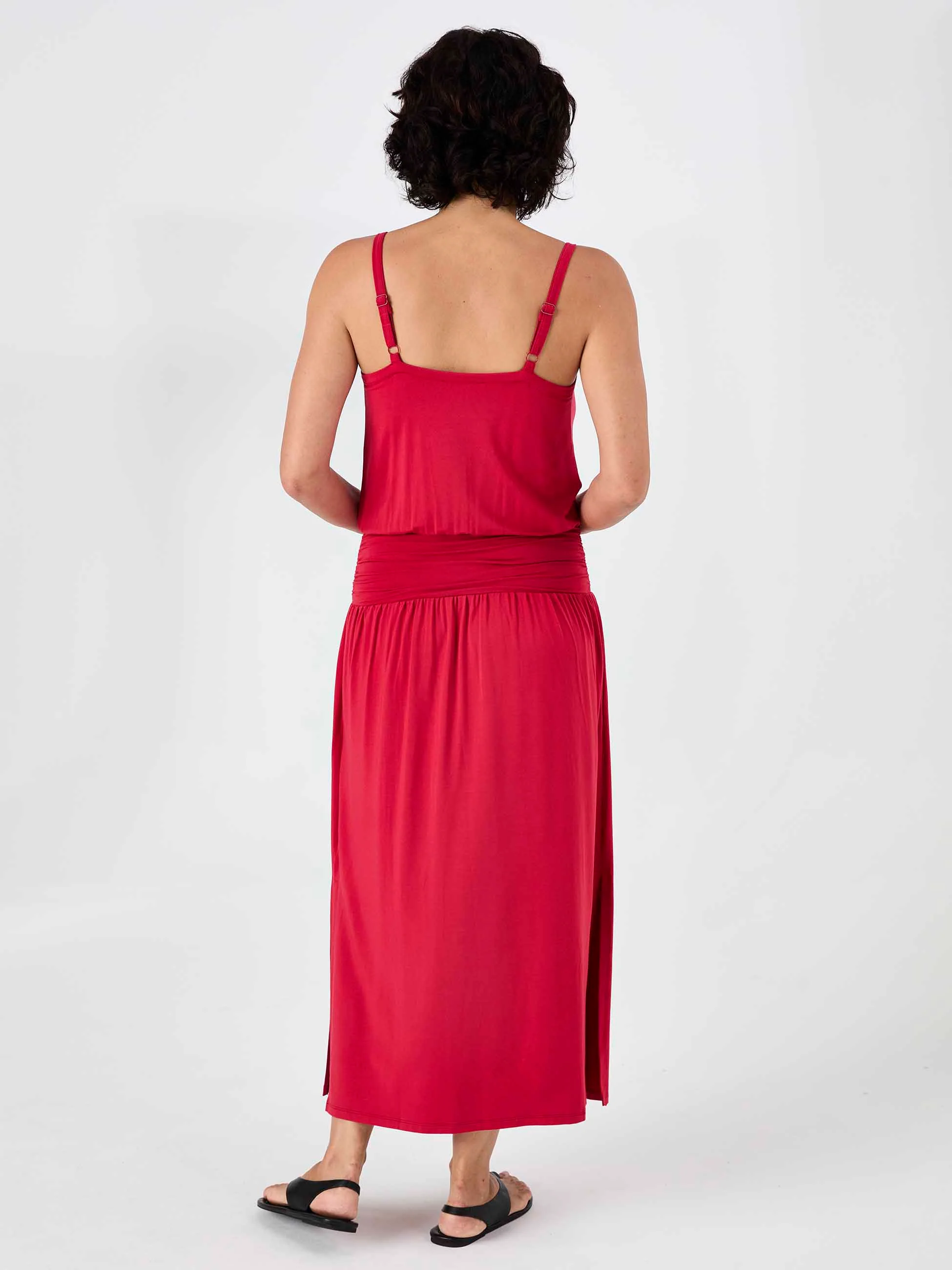 Imogen Dress - Cherry - Image 3