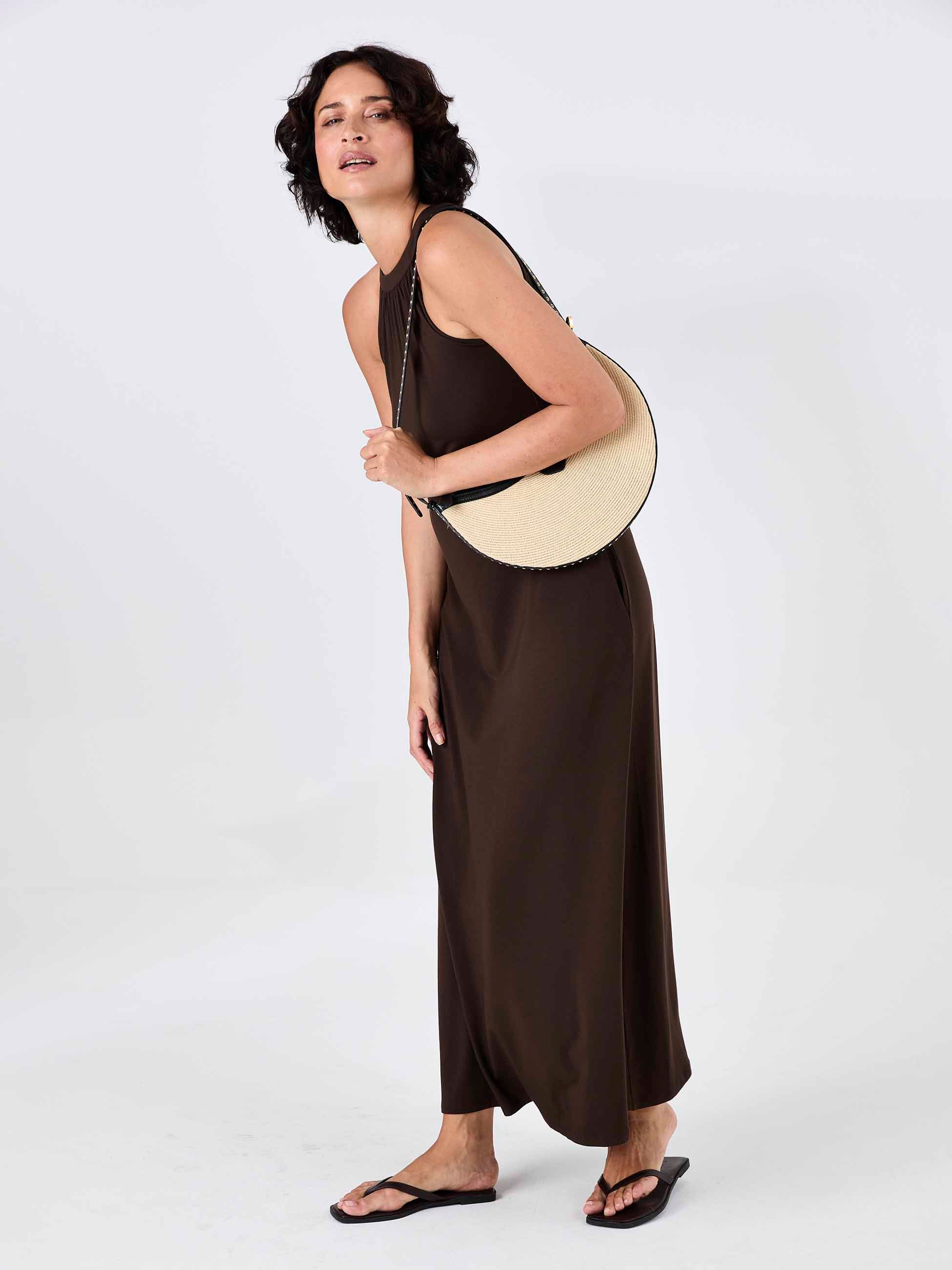 Isabelle Dress - Coffee Bean - Image 12