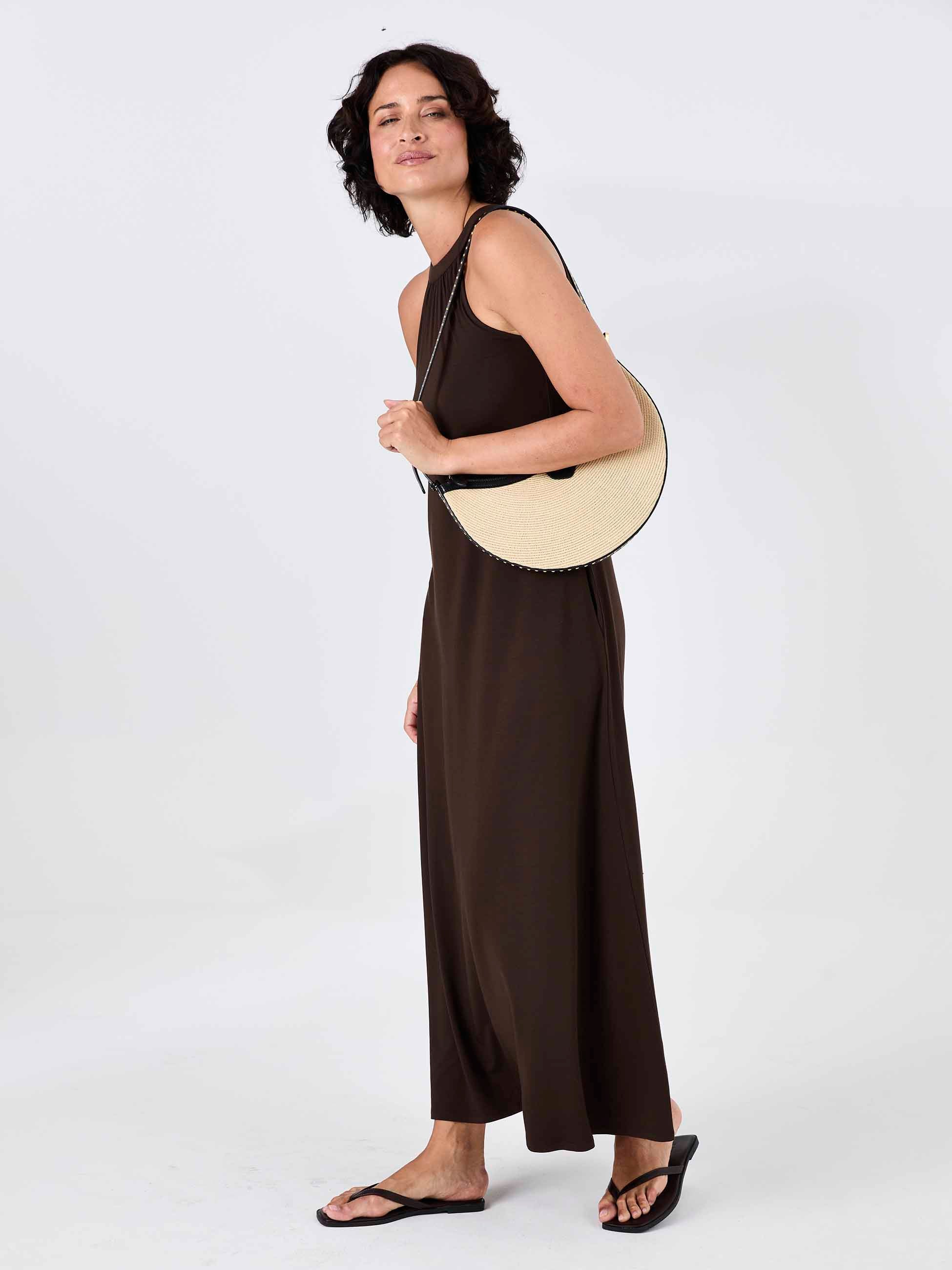 Isabelle Dress - Coffee Bean - Image 13