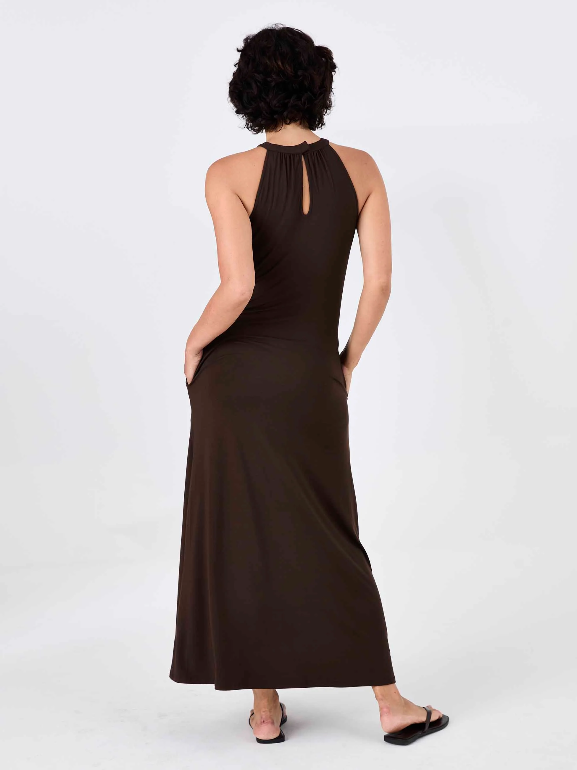 Isabelle Dress - Coffee Bean - Image 6