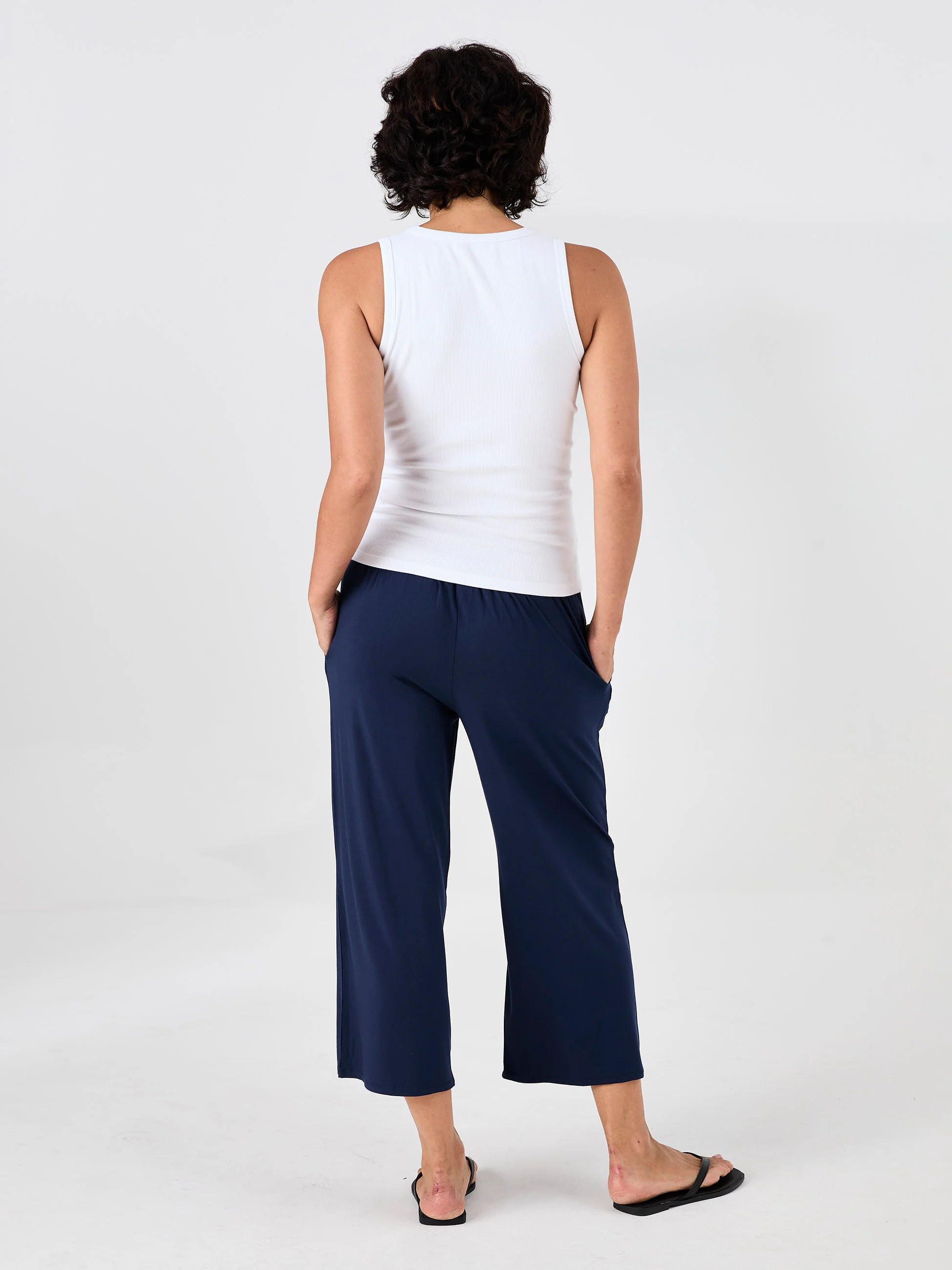 Jett Culottes- Navy - Image 3