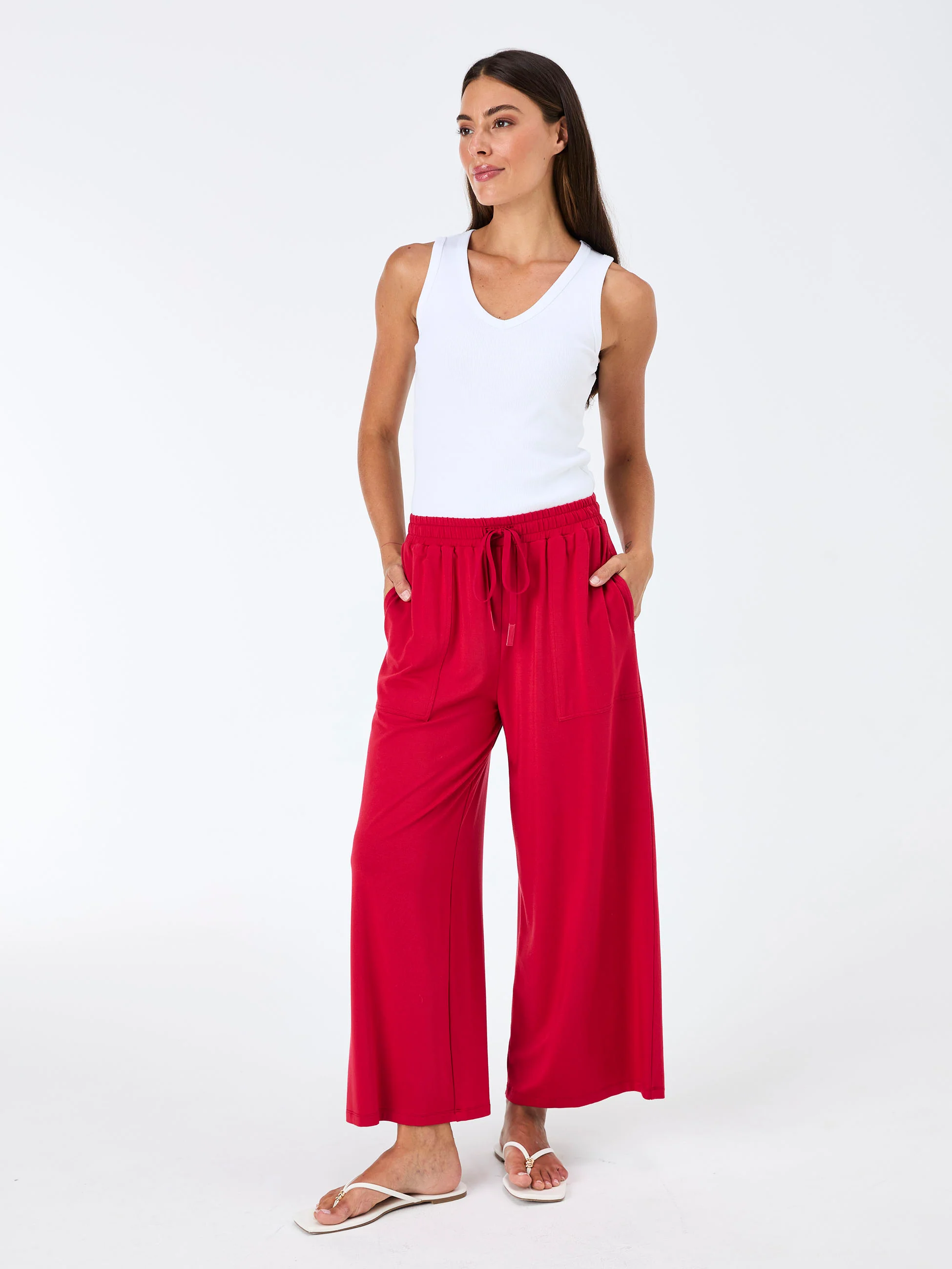 Shore Pant - Cherry - Image 2