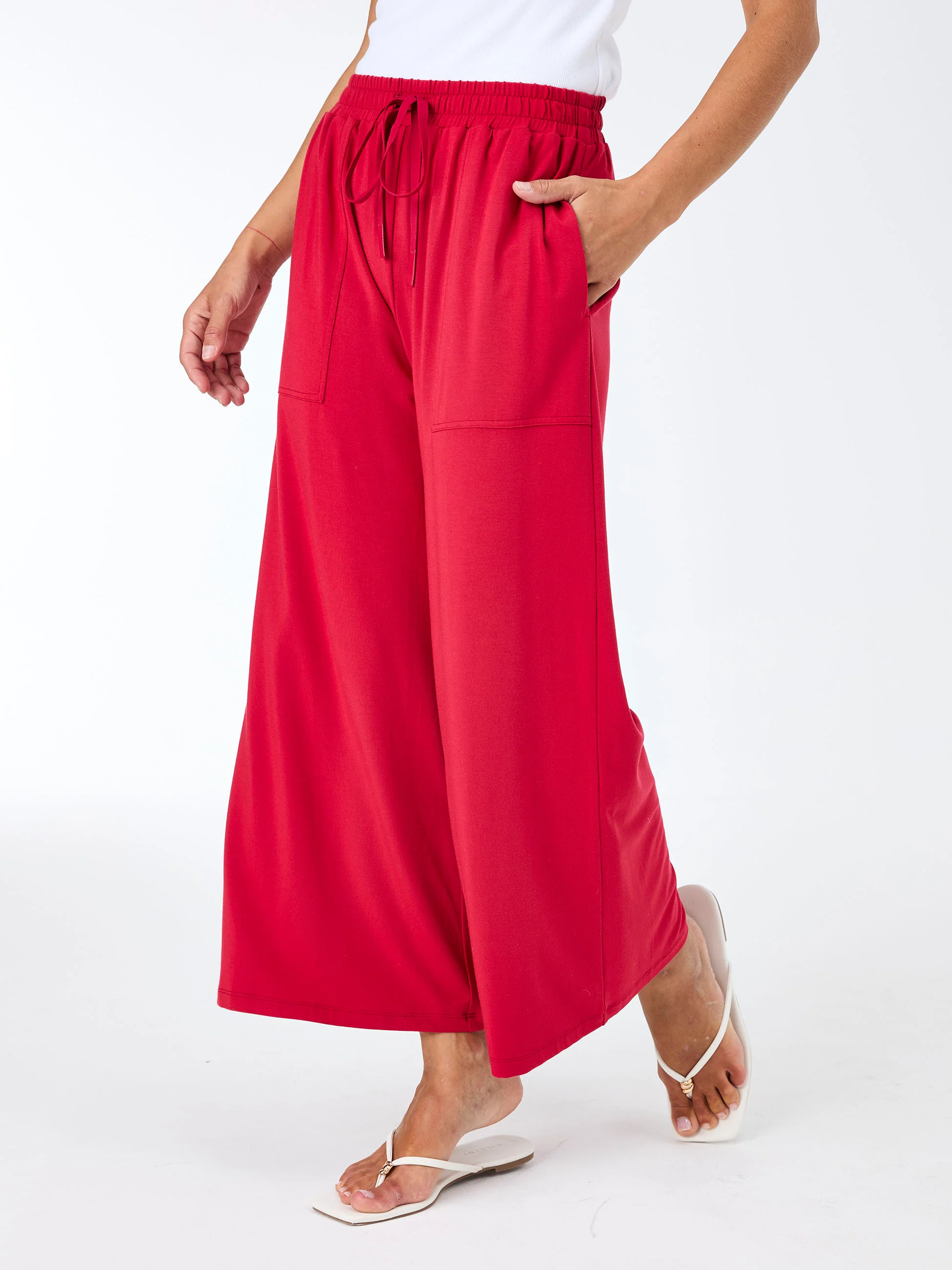 Shore Pant - Cherry - Image 5