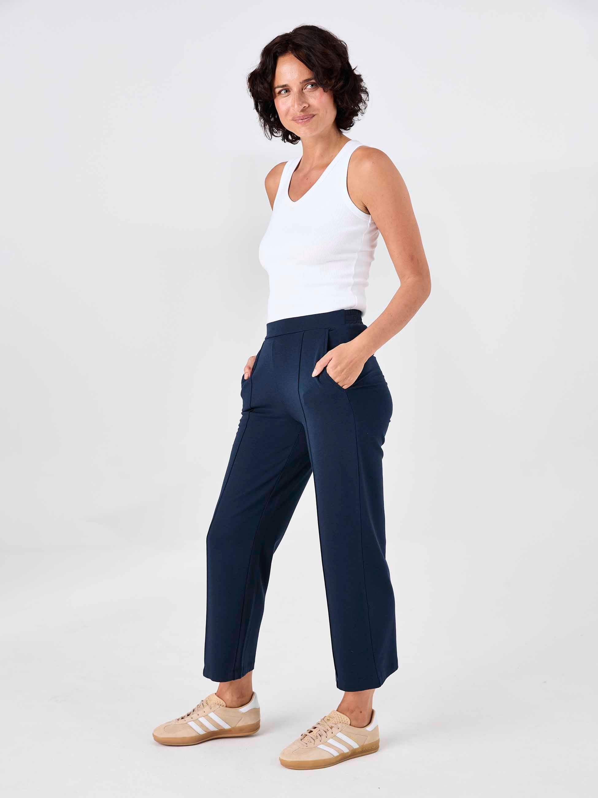 Suit Up Athleisure Pant - Navy - Image 2