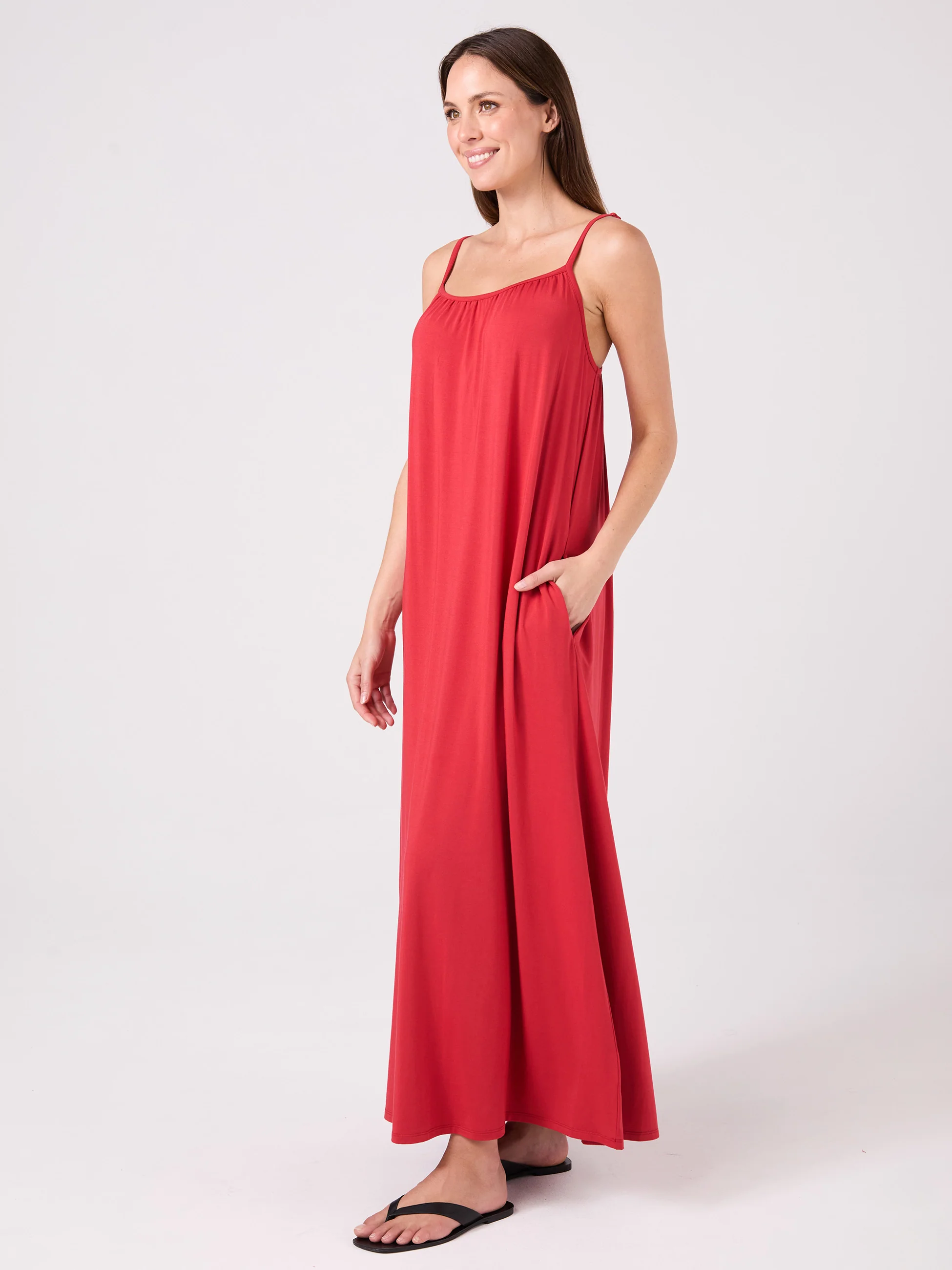 Venice Maxi Dress - Cherry